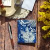Collection de carnets cyanotype mimosa, édition limitée