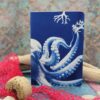 Produit fait main : carnet A6 motif poulpe