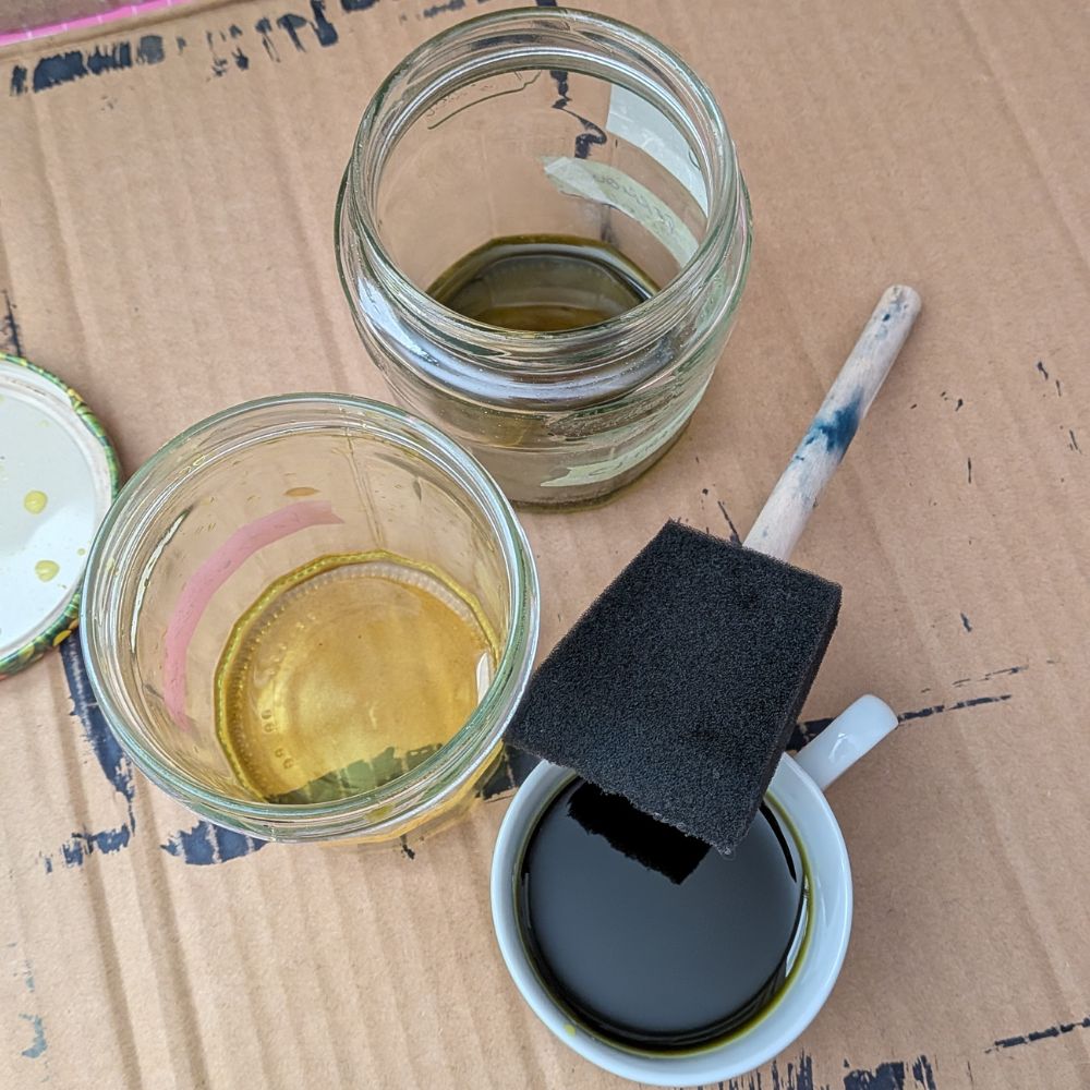 préparation solution photosensible cyanotype artisanal